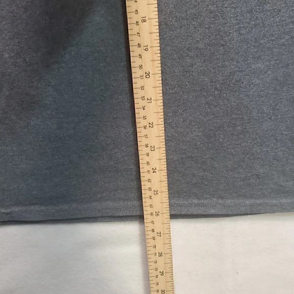 Microsoft Windows Seattle Skyline Graphic T Shirt Men's Gray Short Sleeve Tee - Picture 4 of 5